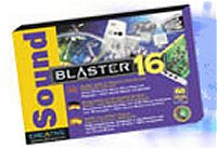 Karta d�wi�kowa Sound Blaster PCI 16